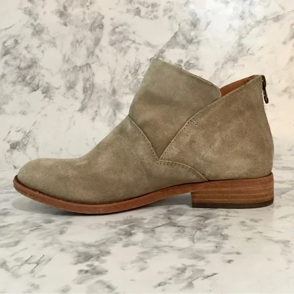 Kork-Ease ‘Ryder’ Tan Leather Suede Ankle Boot - Picture 4 of 16
